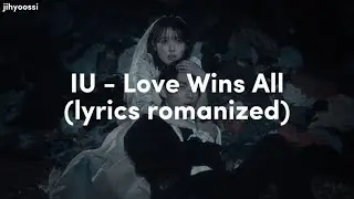 IU - Love Wins All (feat. V of BTS)/ Lyrics romanized