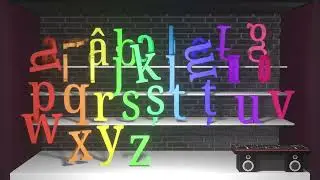 Romanian alphabet Dance | Alfabetul limbii române