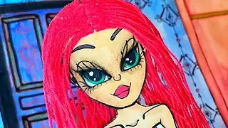 😃HOW TO MAKE A DOLL WITH LIVING CLOTHES 👍PART 2💖 