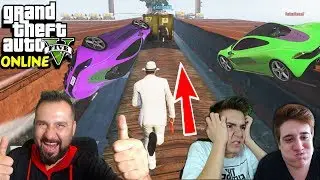 ARABALAR vs KOŞUCULAR! | EKİPLE GTA 5 ONLINE(GEREKSİZ ODA-FURKANYAMANHD)