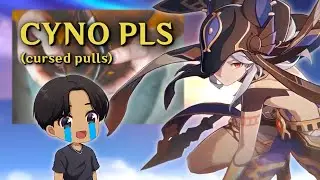 these cyno pulls were CURSED | genshin impact 3.1