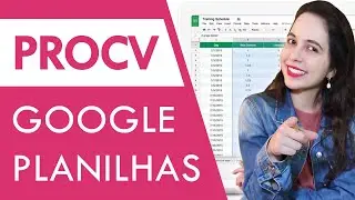 COMO fazer PROCV no GOOGLE PLANILHAS? Função VLOOKUP em inglês!