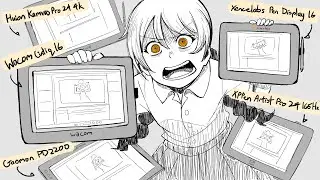 Best Pen Display Tablets for 2D Artists? I Tried 5 of Them - What I Liked (and Didn’t)
