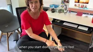 Toe mobility exercise to help loosen tight or painful feet and toes