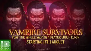 Vampire Survivors | Couch Co-Op Announcement | Xbox