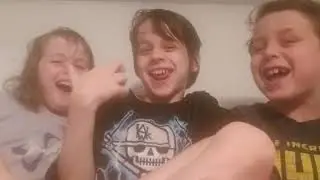Funny sour warhead challenge with Grace, Ben, and Ryan.