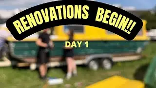 Tiny Wee Boat Renovation - Day 1
