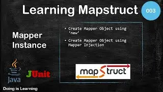 003 - Learning Mapstruct - Mapper Instance injection