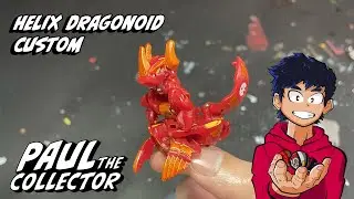 Anime Colors Helix Dragonoid - Custom Bakugan Tutorial
