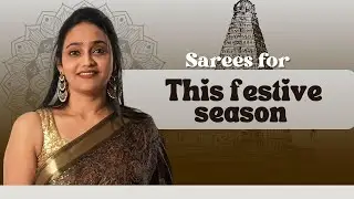 Sarees for this festive season #gayathrifashions