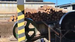 Mais um dia de trabalho, Retifica na Serraria Madecolo em Santa Cecília - SC