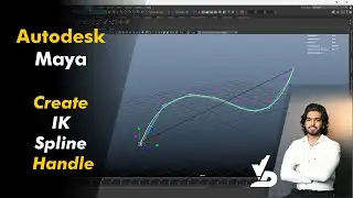 Autodesk maya | Create IK Spline handles