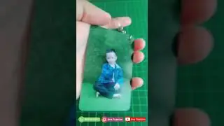 Gantungan Kunci Custom Foto | Ganci Kekinian | Ganci Custom | Kado Unik
