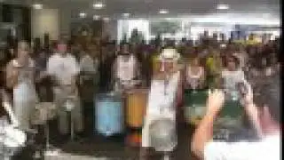 Samba Drumming at Brazilian Day in New York