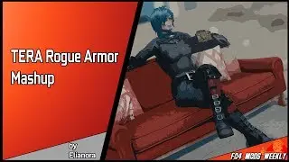 FALLOUT 4 ARMATURE - ARMORS MOD: TERA ROUGE Armor Mashup