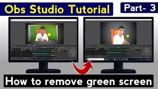 how to remove green screen in obs studio | how to remove video background in obs studio |vk adda 2.0