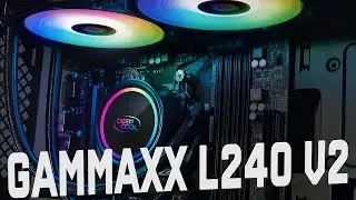 ✅ Распаковка и установка СЖО Deepcool GAMMAXX L240 V2