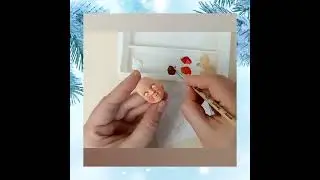 "Лепка и роспись лица для ватной игрушки"