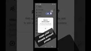 how to make threads account private|threads account private kaise kare|2023|update