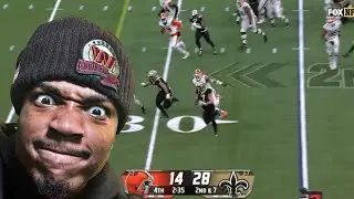 HILL IS A N*GGA Cleveland Browns vs. New Orleans Saints | 2024 Week 11 Game Highlights