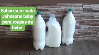 SABÃO JOHNSONS BABY PARA ROUPAS DE BEBÊ!!! RECEITA DA ELIETE JORGE