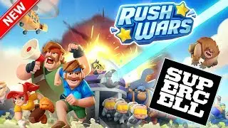 RUSH WARS ! The NEW game from SUPERCELL ! Exclusive Access !