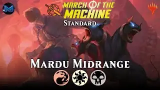 🔴⚪⚫ Mardu Midrange Escapes the Competition | MOM Standard March of the Machine MTG Arena Bo1