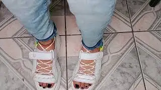 Taking Off Sandals
