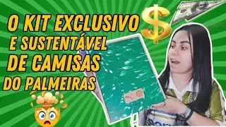 UNBOXING DAS NOVAS CAMISAS 2024 DO PALMEIRAS EXCLUSIVAS PARA AVANTI E SUSTENTÁVEL