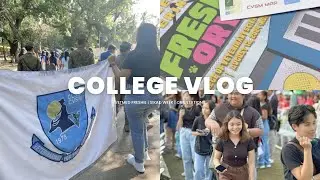 College Vlog ✨📚 || first day as a vetmed freshie, sikad week, lots of orientations 🩺🐾
