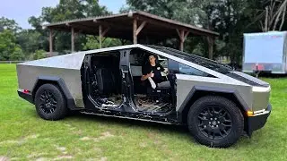 Rebuilding A Wrecked Tesla Cyber Truck