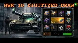 WOTB | HWK 30 Digitized Draw | Showcase | WOTBLITZ | World of tanks Blitz