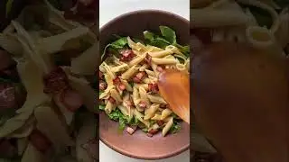 Caesar pasta salad 🥬🥚🥓🧀 #salad #saladrecipe #salads #easyrecipe #easymeals #pastasalad