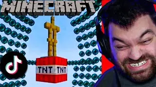 Δοκιμάζω Viral Minecraft Tiktok Hacks !!