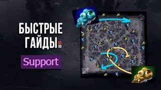 САМЫЙ БЫСТРЫЙ ГАЙД - САППОРТ ДОТА 2 | SUPPORT DOTA 2