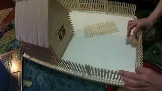 ДОМИК НА НОВЫЙ ГОД СВОИМИ РУКАМИ building a house with your own hands