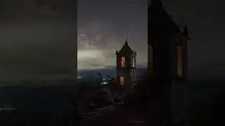 La Vía Láctea y la torre