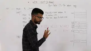 Gate 2007 pyq CAO | 6 marks (3 PARTS)|Consider the following program segment. Here R1, R2 and R3 are
