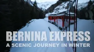 Bernina Express - A Scenic Journey in Winter