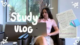 STUDY MOTIVATION | 10 tips how to study more effectively | exam vlog