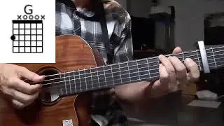 Feelin' Groovy cover + chordpics Simon & Garfunkel EASY