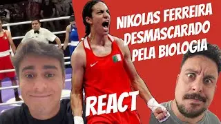 React - Nikolas Ferreira e as bobagens biológicas sobre a lutadora argelina Imane Khelif