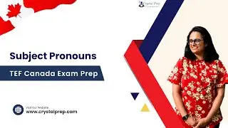 Subject Pronouns in French | Beginner's Guide | TEF Canada Preparation