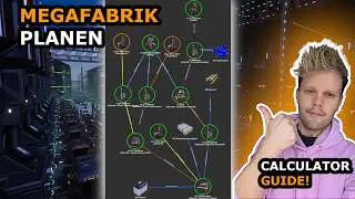 So plane ich Megafabriken | Satisfactory Calculator Guide | Satisfactory 1.1 Deutsch