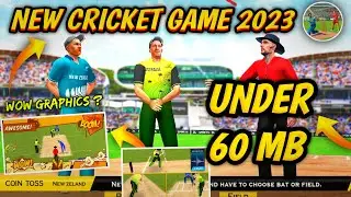 New Cricket Game For Android 2023 - Low MB High Graphics Cricket Game | Gameplay ?
