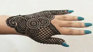 Simple Rajasthani mehndi l Indian  Holi Mehandi Design