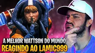 LAMIC999, é assim que a MELHOR WATTSON do MUNDO joga! | APEX LEGENDS