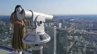 Смотровая площадка в самом высоком здании Франкфурта 