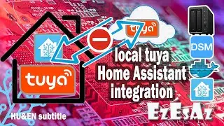 47 Home Assistant local tuya integration demonstrated with a Tuya WiFi Plug