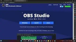 How to install OBS Studio windows 11 Pro
